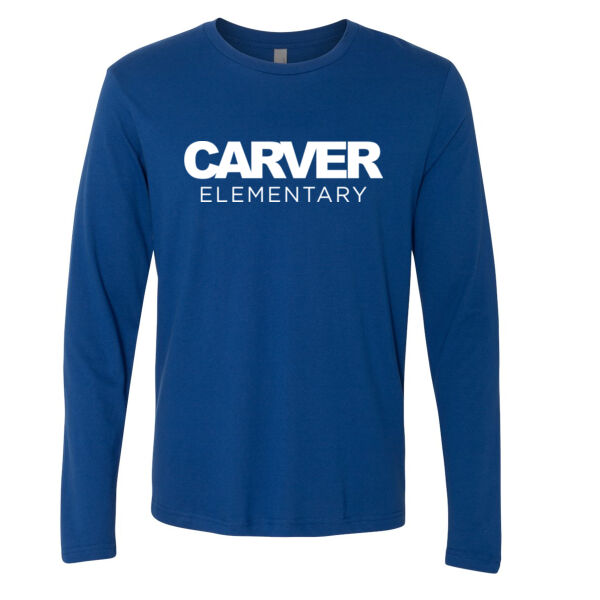 Next Level - Cotton Long Sleeve Crew - Printed Logo Thumbnail