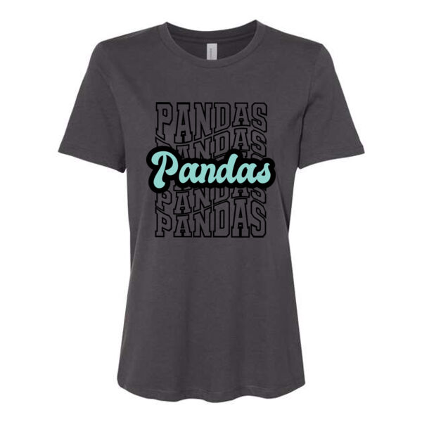 BELLA + CANVAS - Women’s Relaxed Jersey Tee - Printed Logo Thumbnail