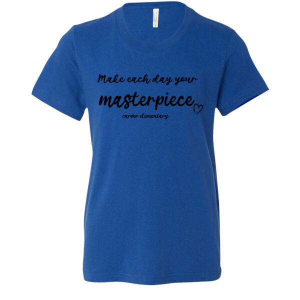 BELLA + CANVAS - Youth Jersey Tee - Printed Logo Thumbnail