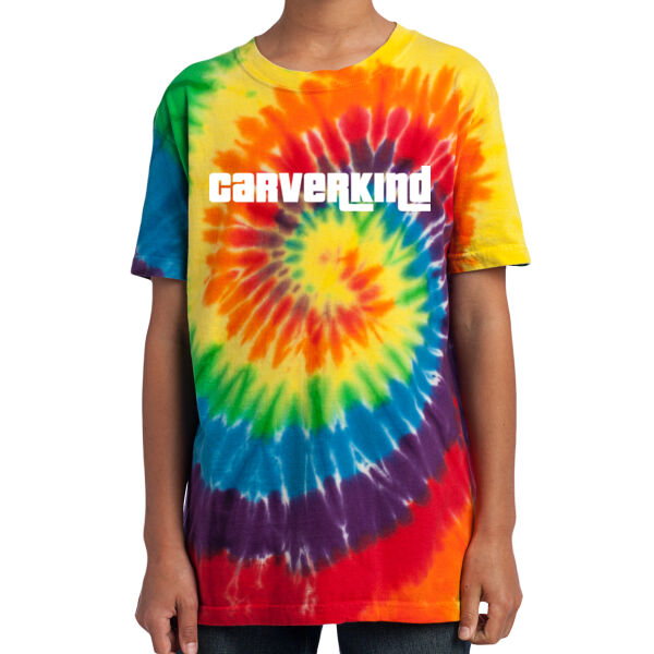 Port & Company® Youth Tie-Dye Tee - Printed Logo Thumbnail