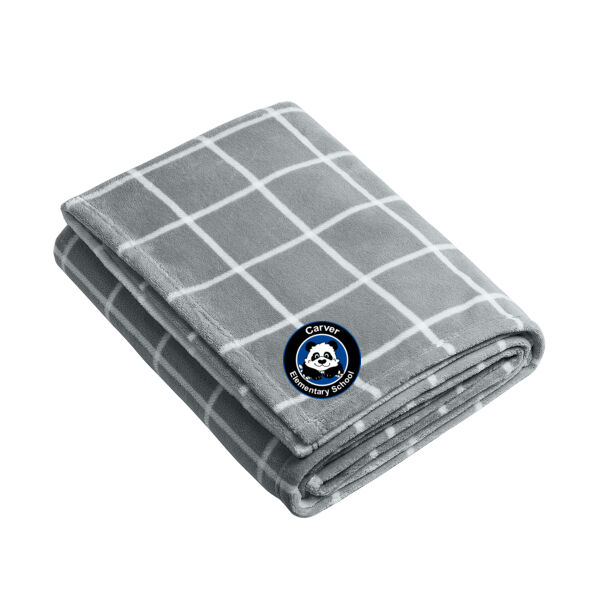 Port Authority Ultra Plush Blanket - Embroidered Logo Thumbnail